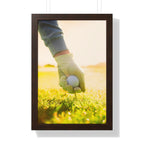 "First Shot Of The Day" - Golf Wall Art