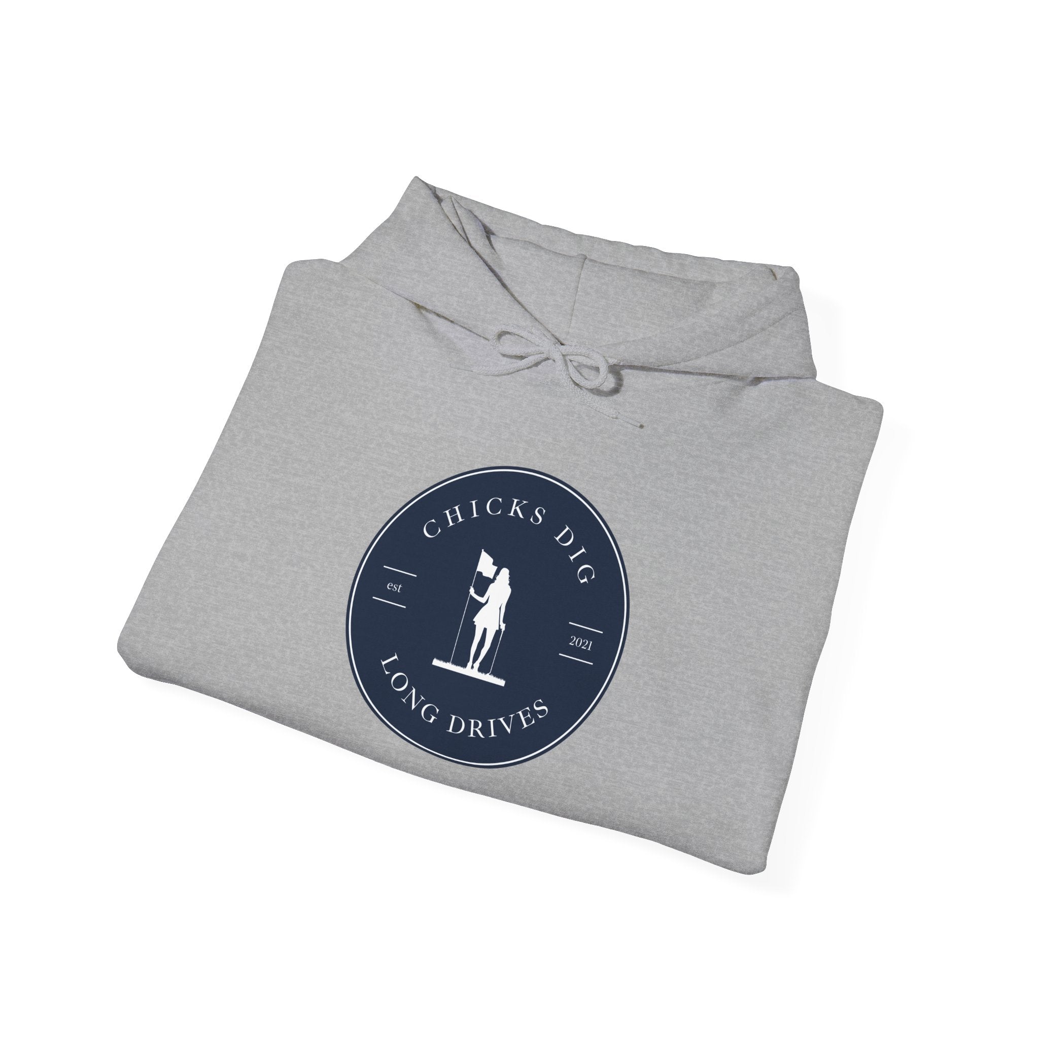 "Chicks Dig Long Drives" - Golf Hoodie