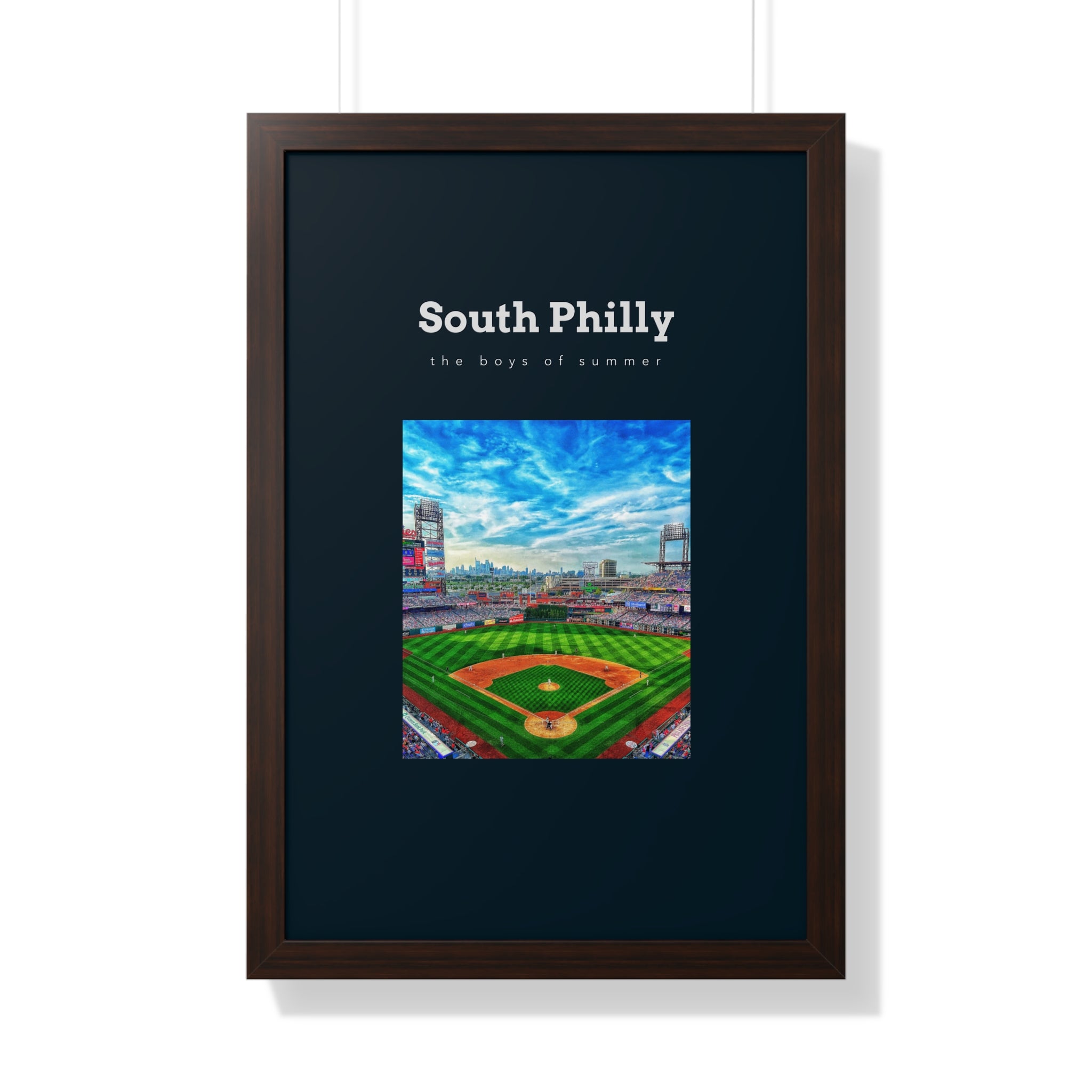"The Boys Of Summer" Philadelphia Wall Art - Philadelphia Phillies Wall Art -  Philadelphia Sports Wall Art