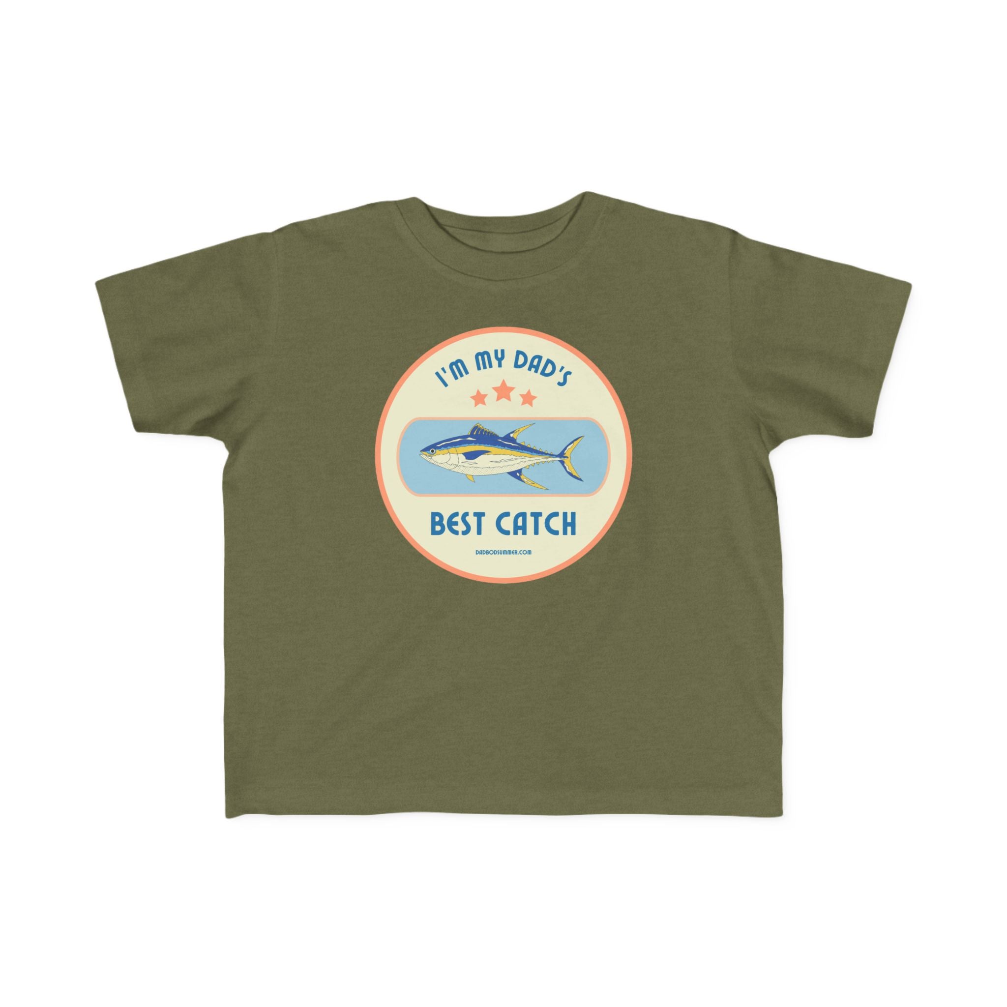 I'm My Dad's Best Catch | Toddler Fishing Shirt