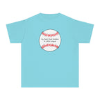 "My Mom Mom Peaked in Little League" - Kids Baseball Shirts