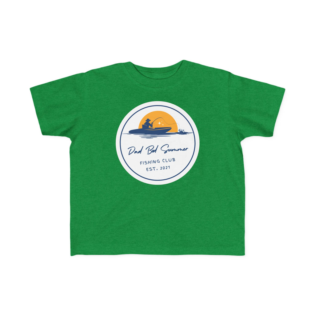 Dad Bod Summer Fishing Club | Toddler Fishing Shirt