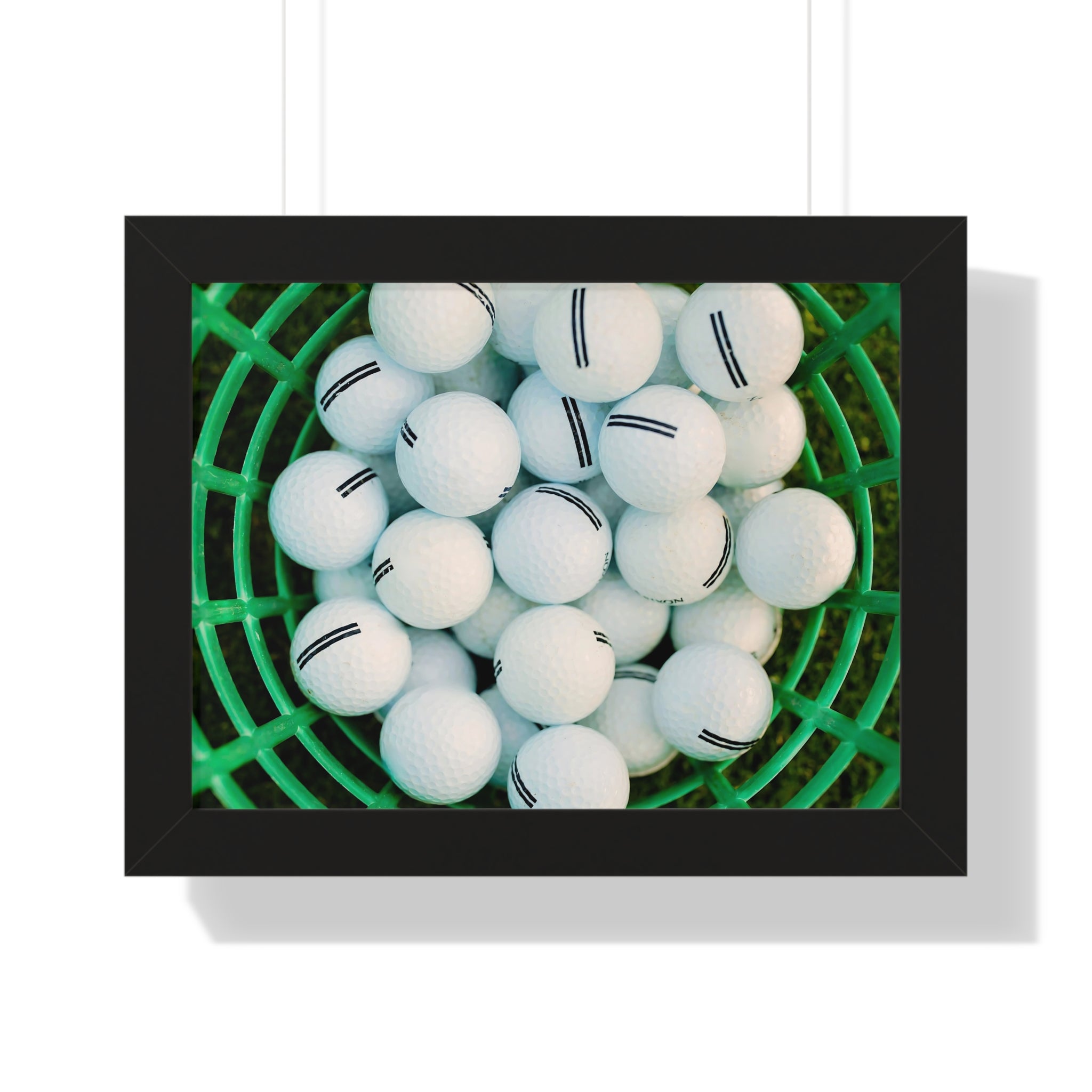 "A Day At The Range" - Golf Wall Art