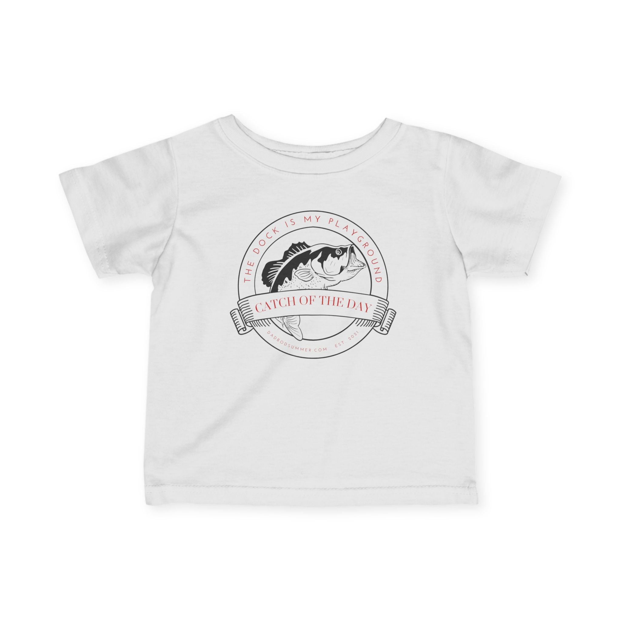 The Dock Is My Playground | Baby Fishing Shirts