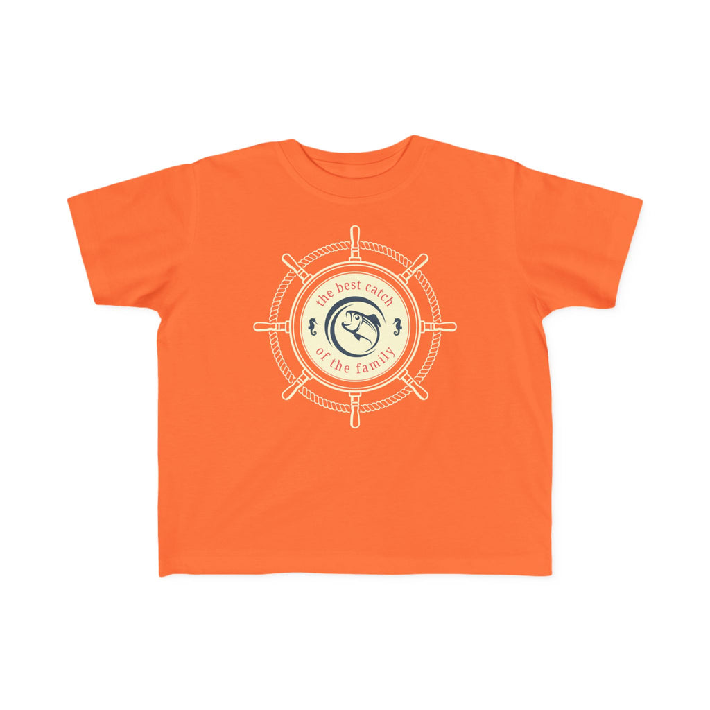 The Best Catch Of The Family | Toddler Fishing Shirt