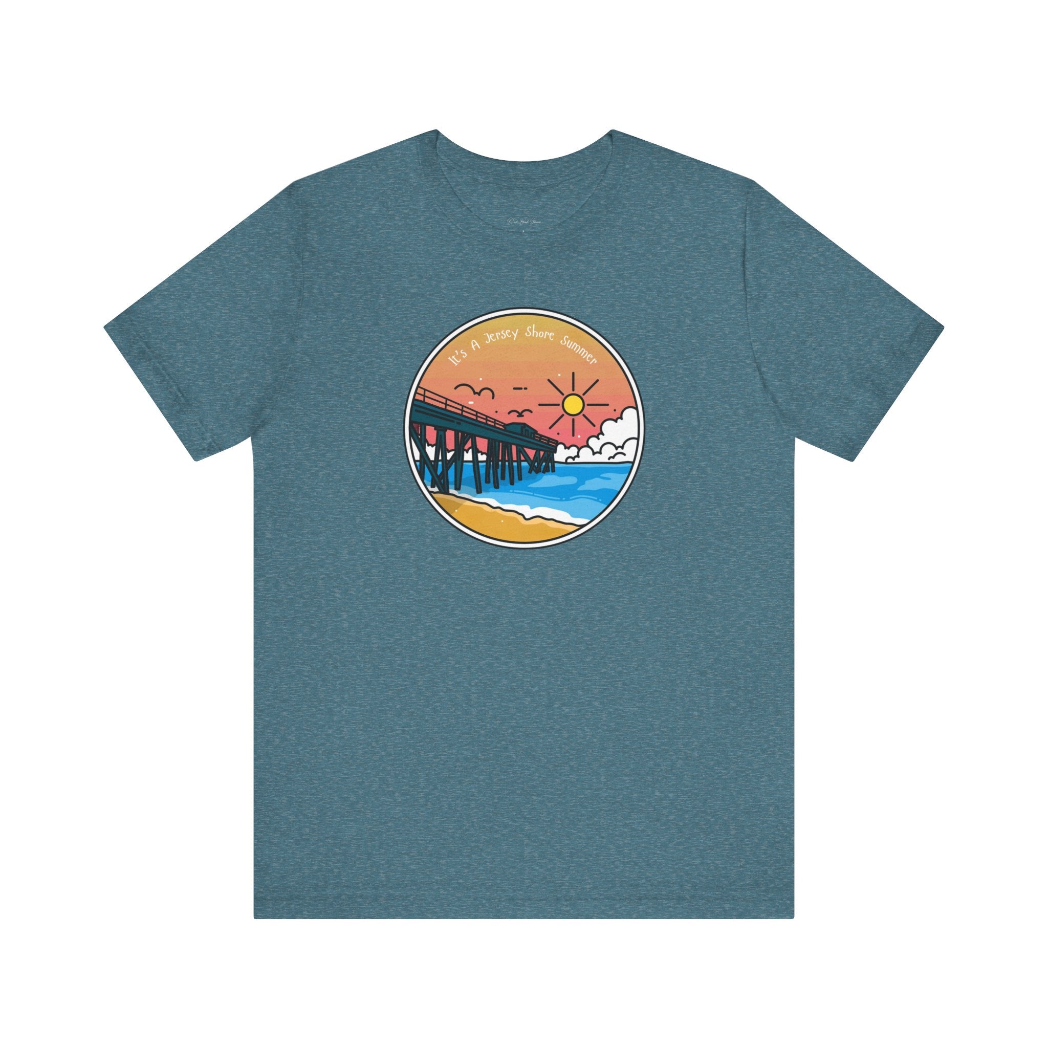 "It's A Jersey Shore Summer" - Beach T Shirt