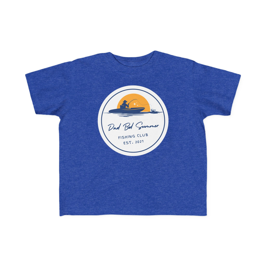 Dad Bod Summer Fishing Club | Toddler Fishing Shirt