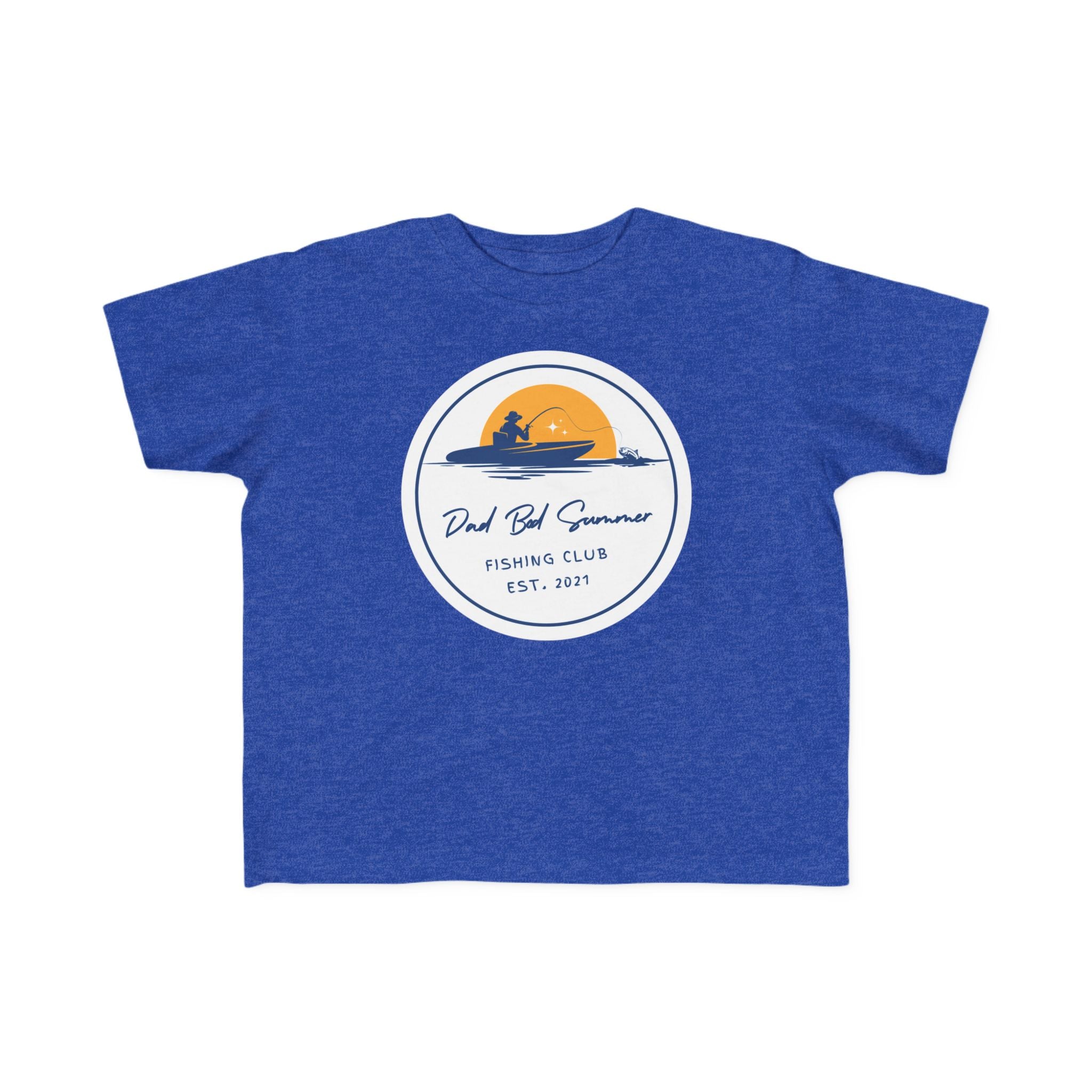 Dad Bod Summer Fishing Club | Toddler Fishing Shirt