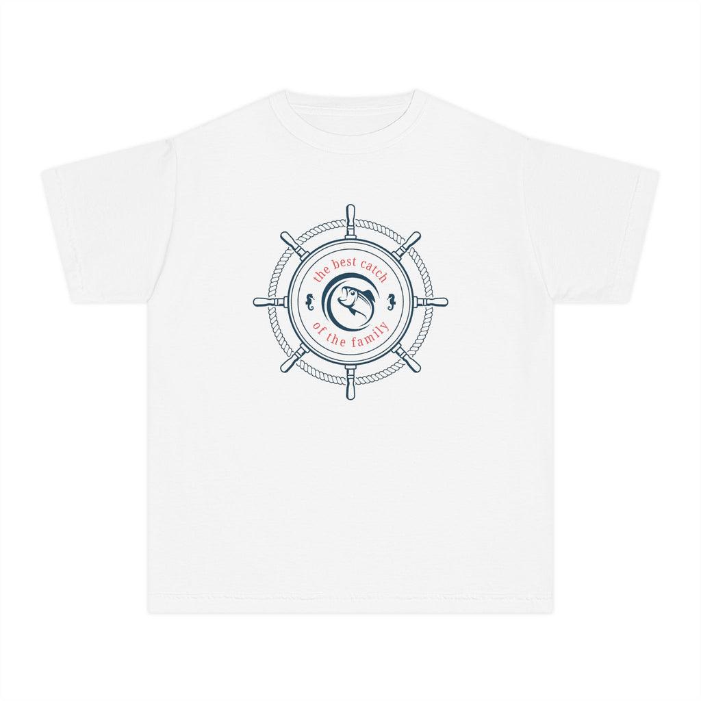 The Best Catch Of The Family | Kids Fishing Shirt