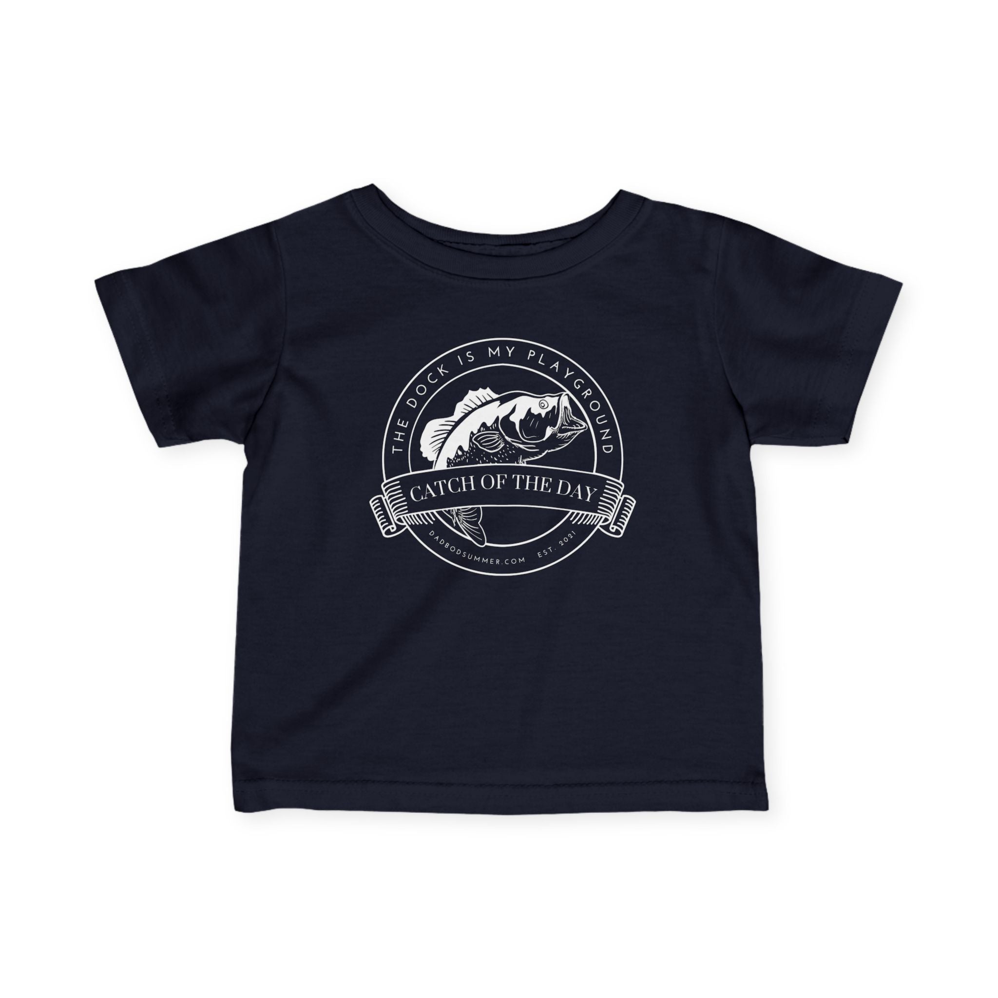 The Dock Is My Playground | Baby Fishing Shirts