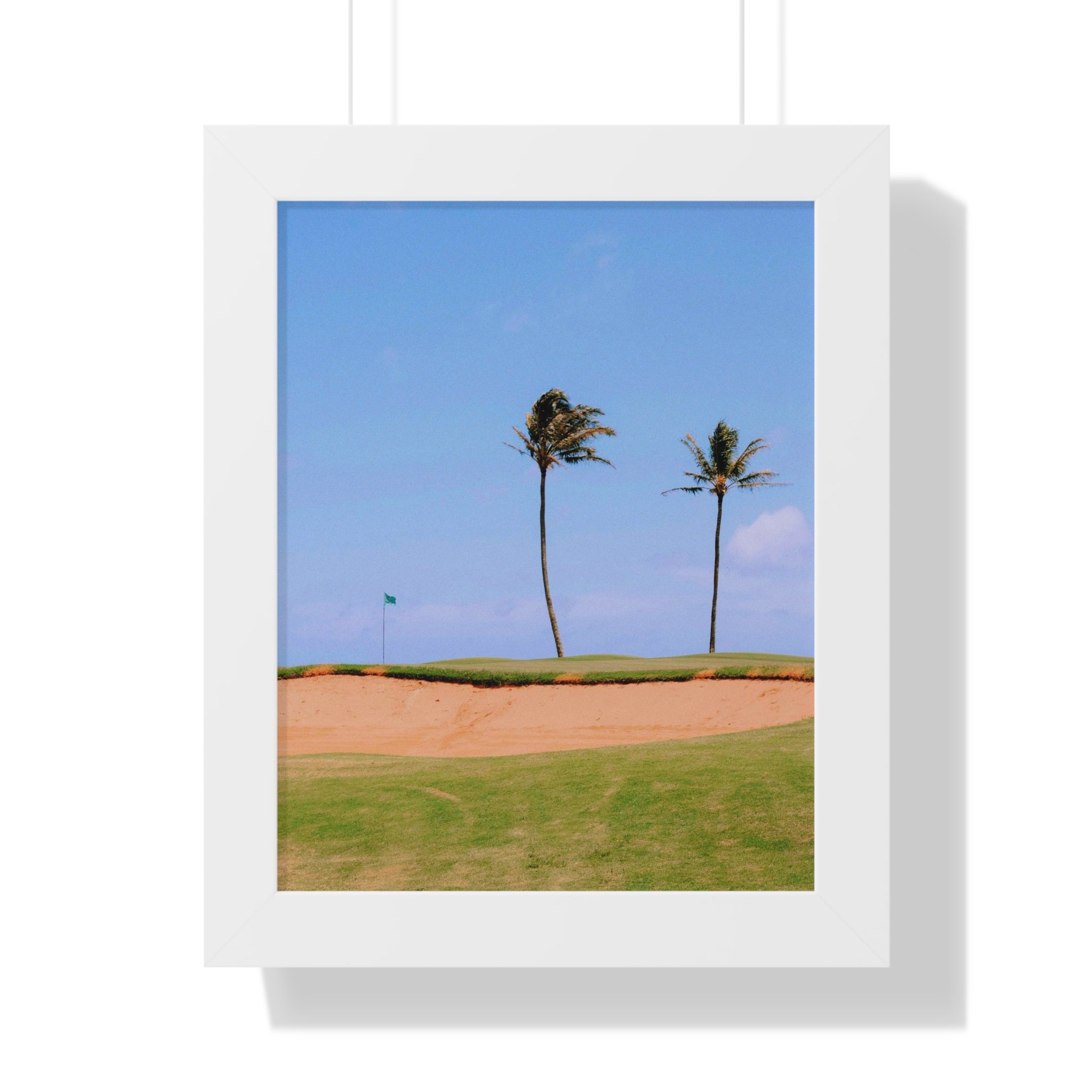 "Beach Golf Course" - Golf Wall Art