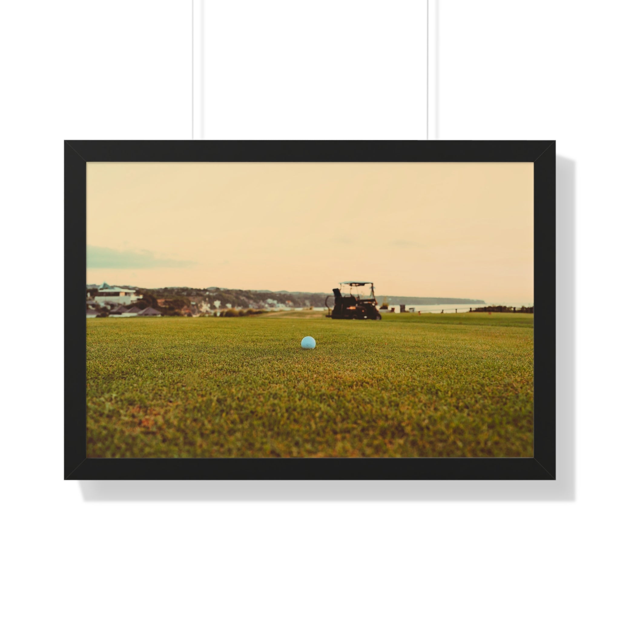 "Out Of The Office and Playing Golf" - Golf Wall Art