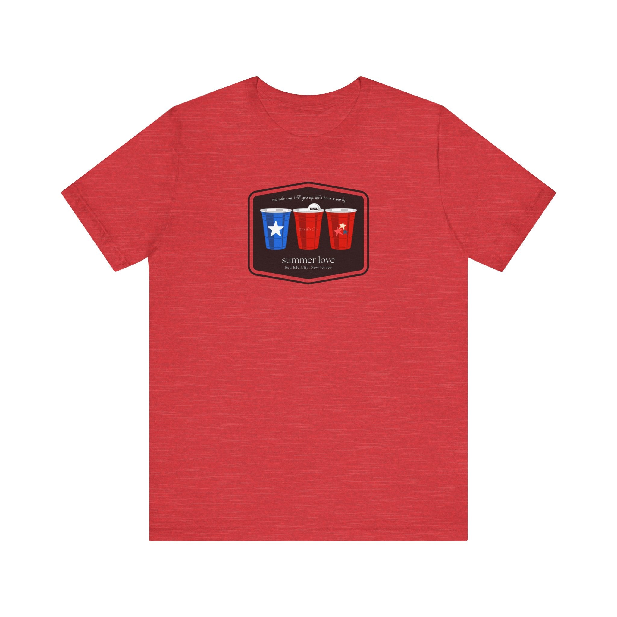 Red Solo Cup Shirt - Sea Isle City Beer Pong Shirt