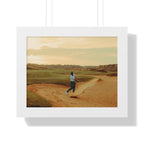 "A Beautiful Bunker Shot" - Golf Wall Art
