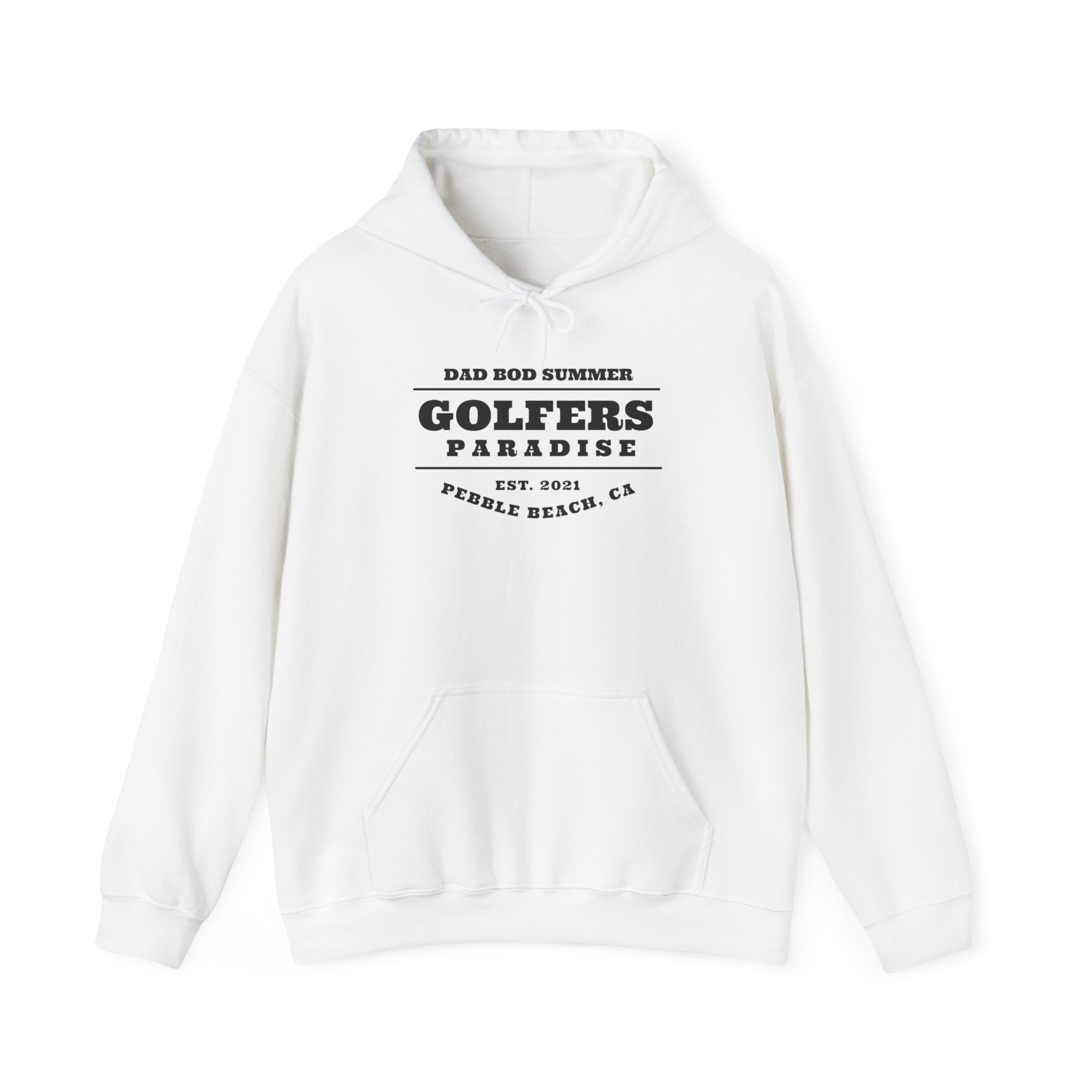 "Pebble Beach Golfers Paradise" - Golf Hoodie