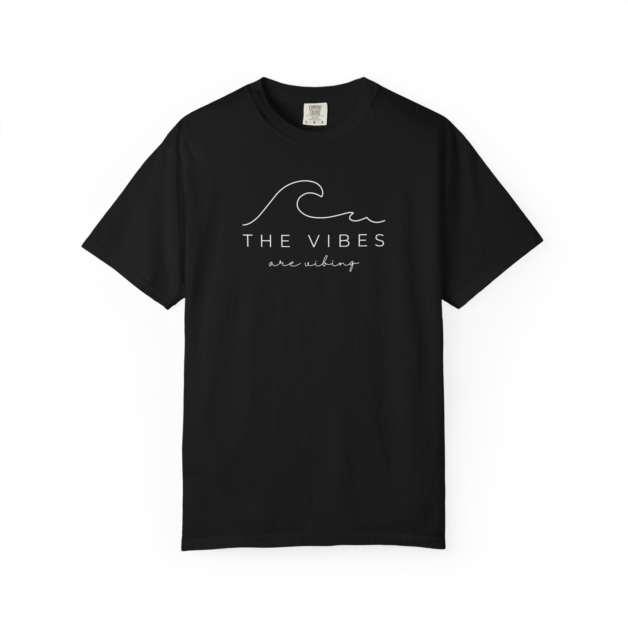 "The Vibes Are Vibing, Ocean Waves" | Beach T Shirts