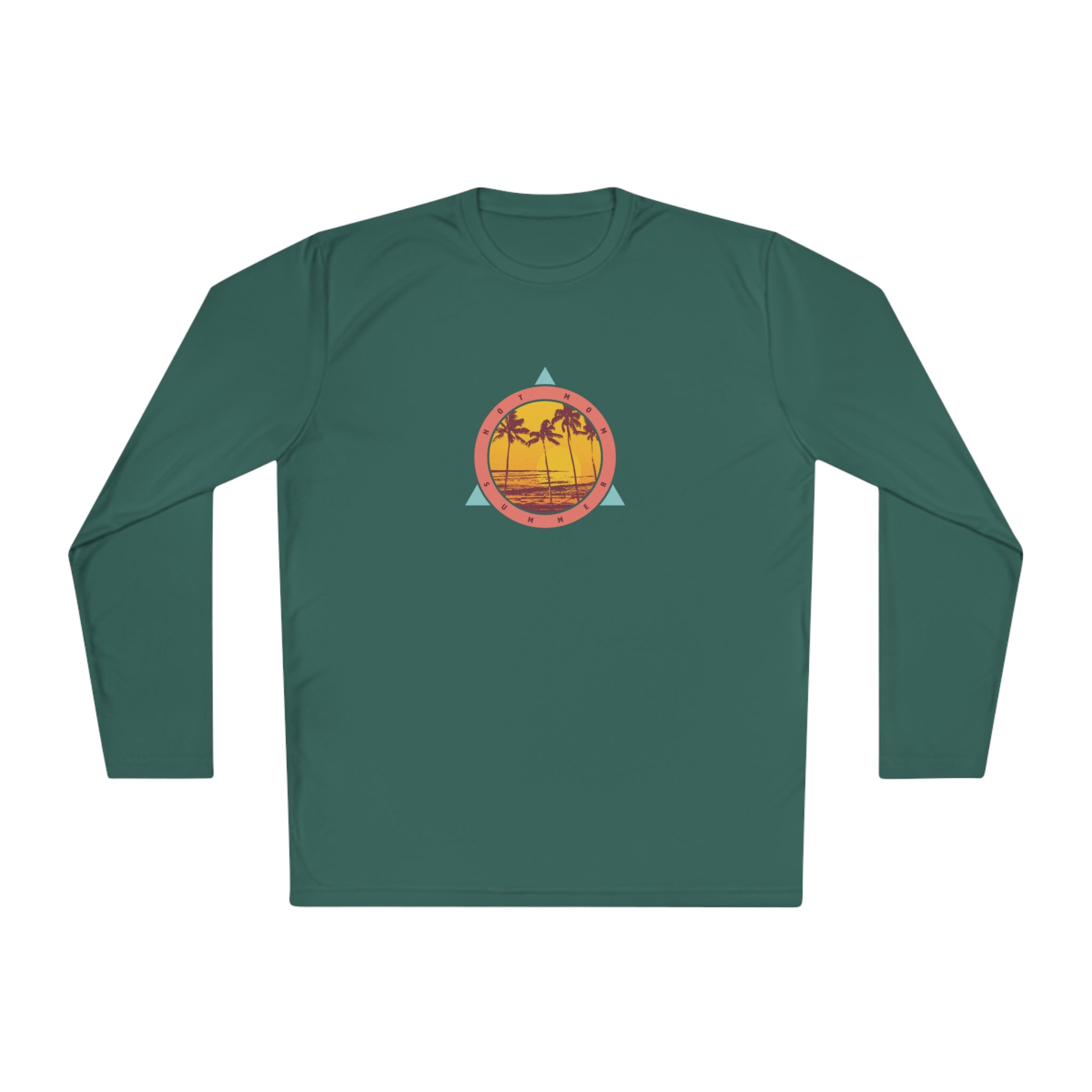 "Hot Mom Summer" Lightweight Long Sleeve Tee - Dad Bod Summer