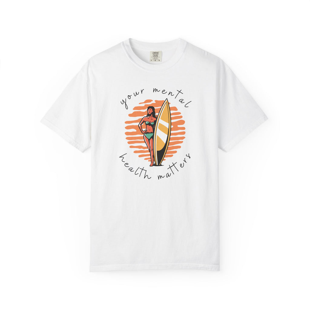 Your Mental Health Matters Shirt, Surfing Theme | Mental Health Shirts