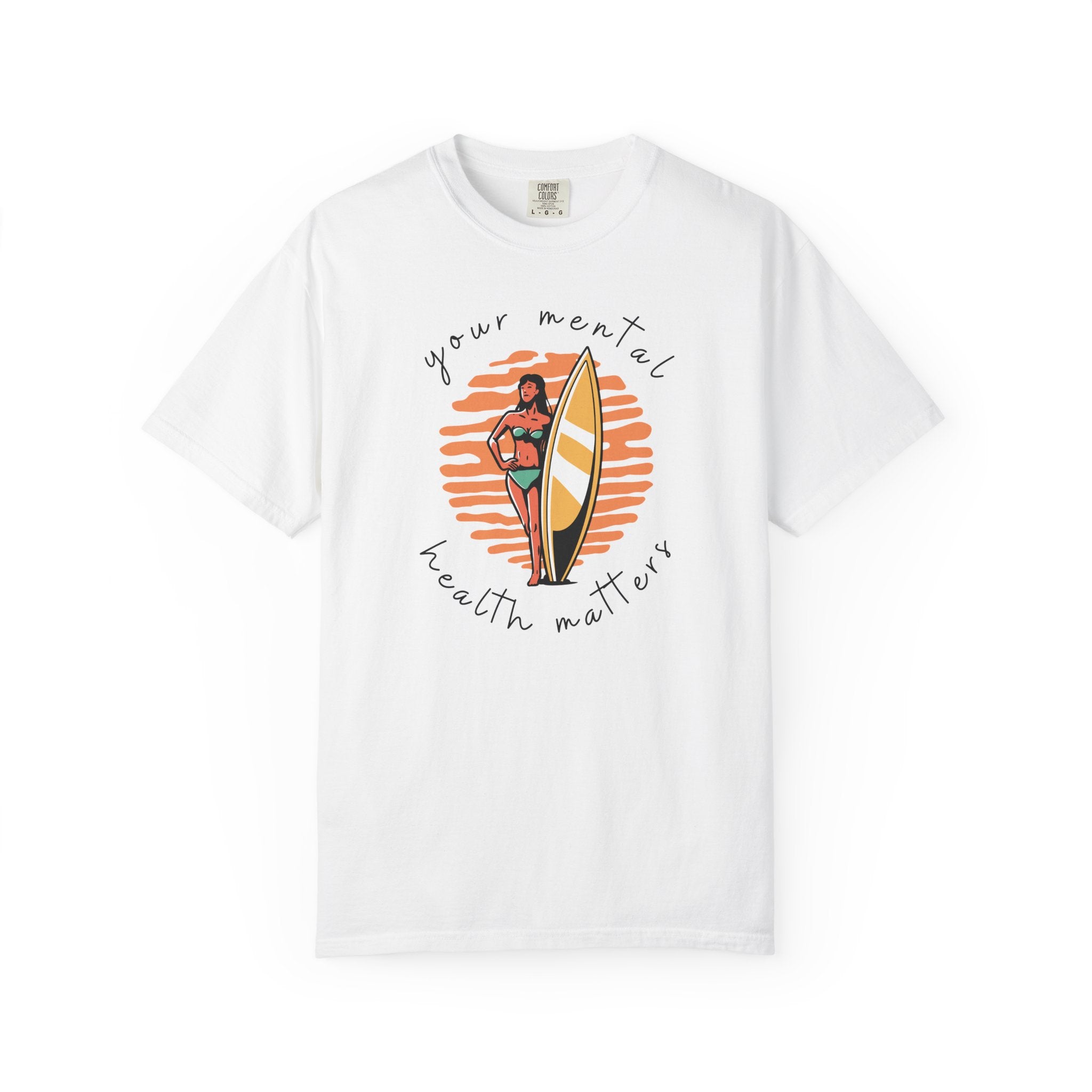 Your Mental Health Matters Shirt, Surfing Theme | Mental Health Shirts