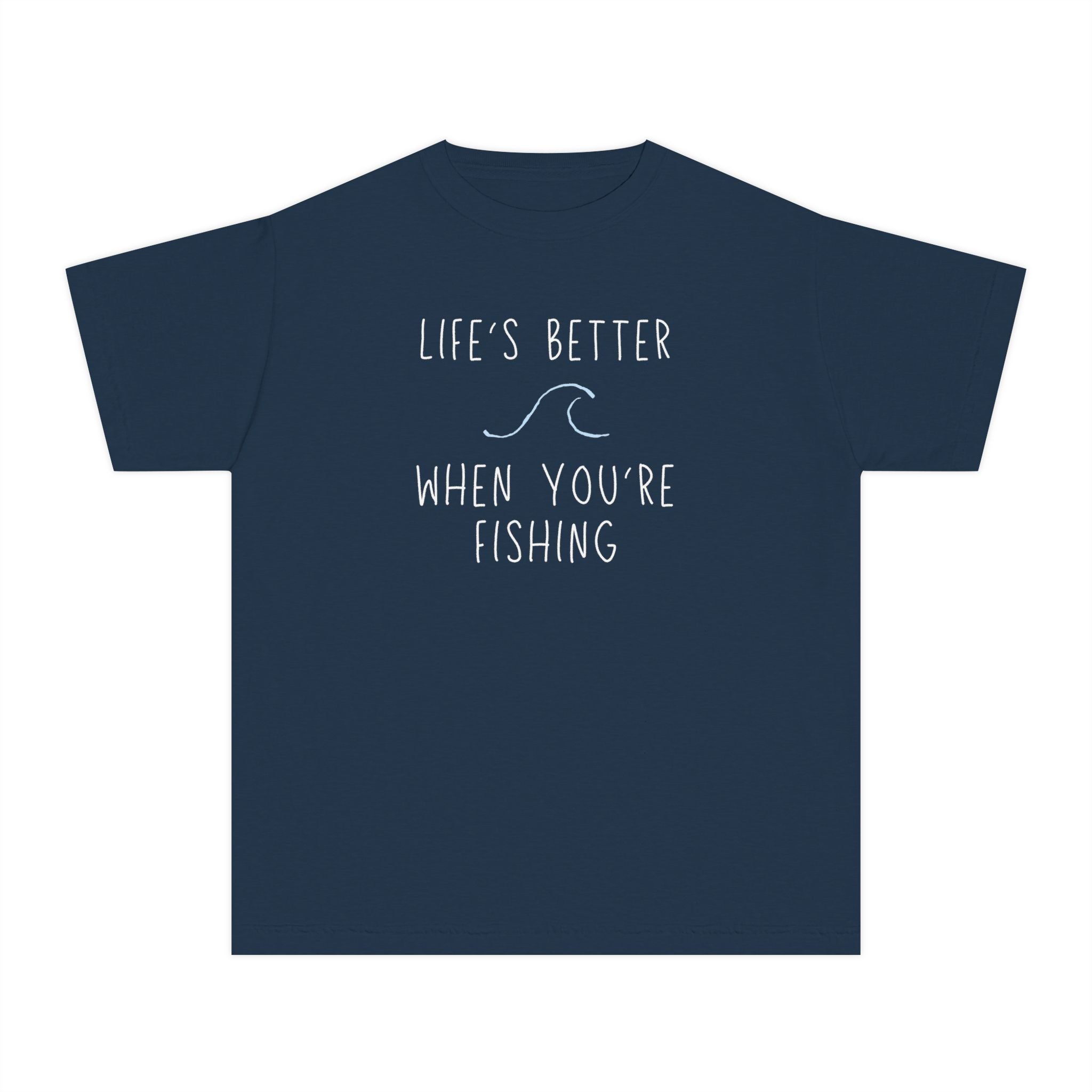 Life's Better When You're Fishing | Kids Fishing Shirt