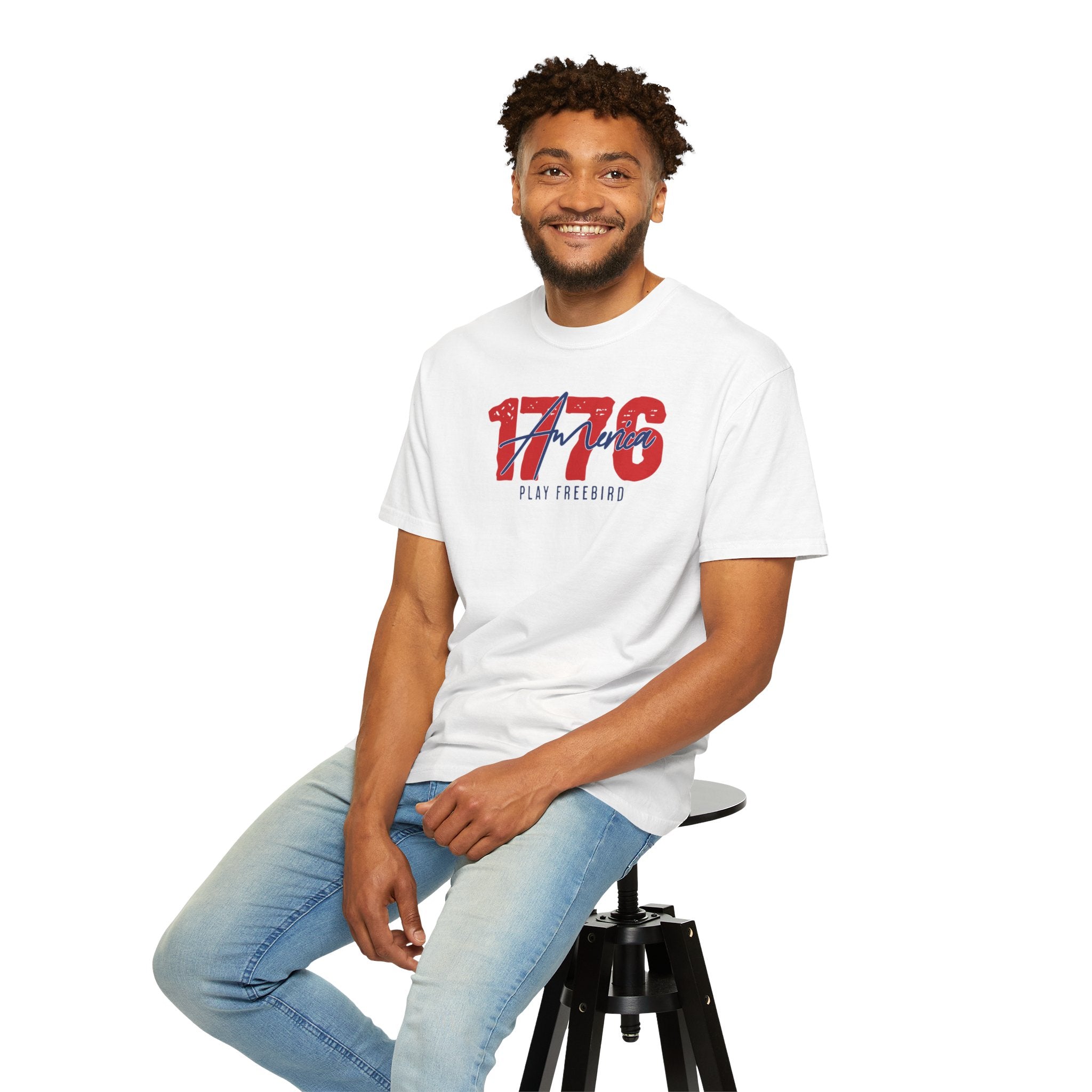 "1776 America Play Freebird" - America Shirt