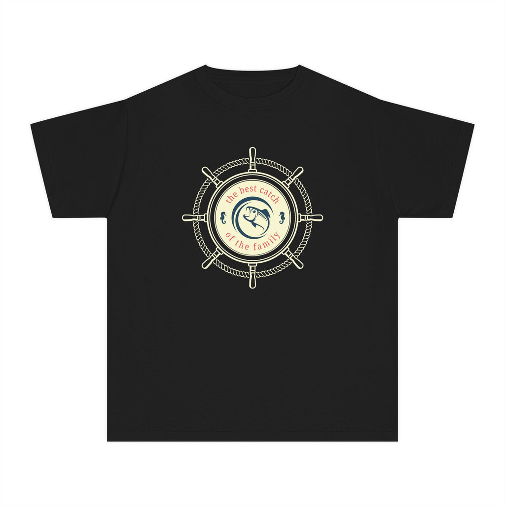 The Best Catch Of The Family | Kids Fishing Shirt