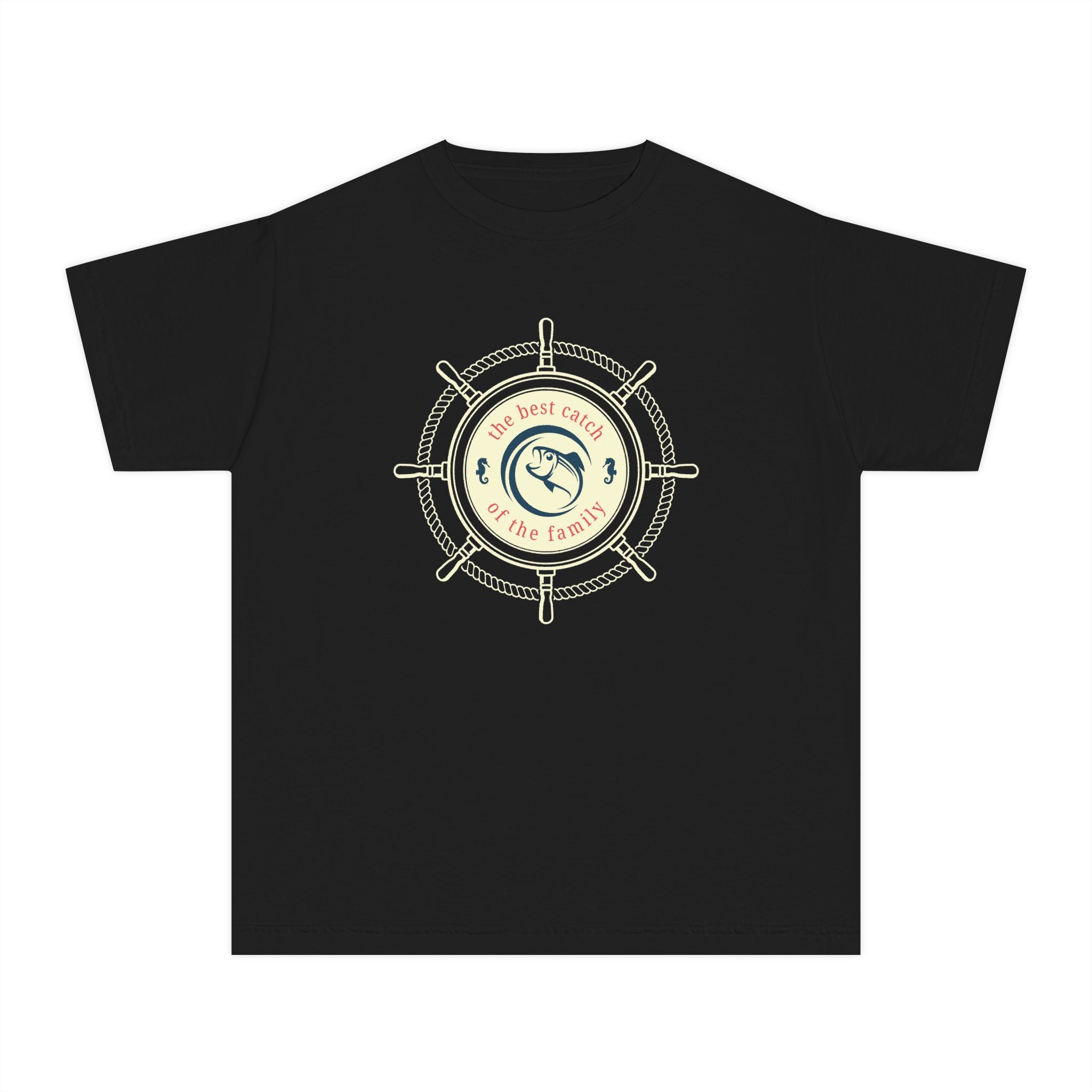 The Best Catch Of The Family | Kids Fishing Shirt