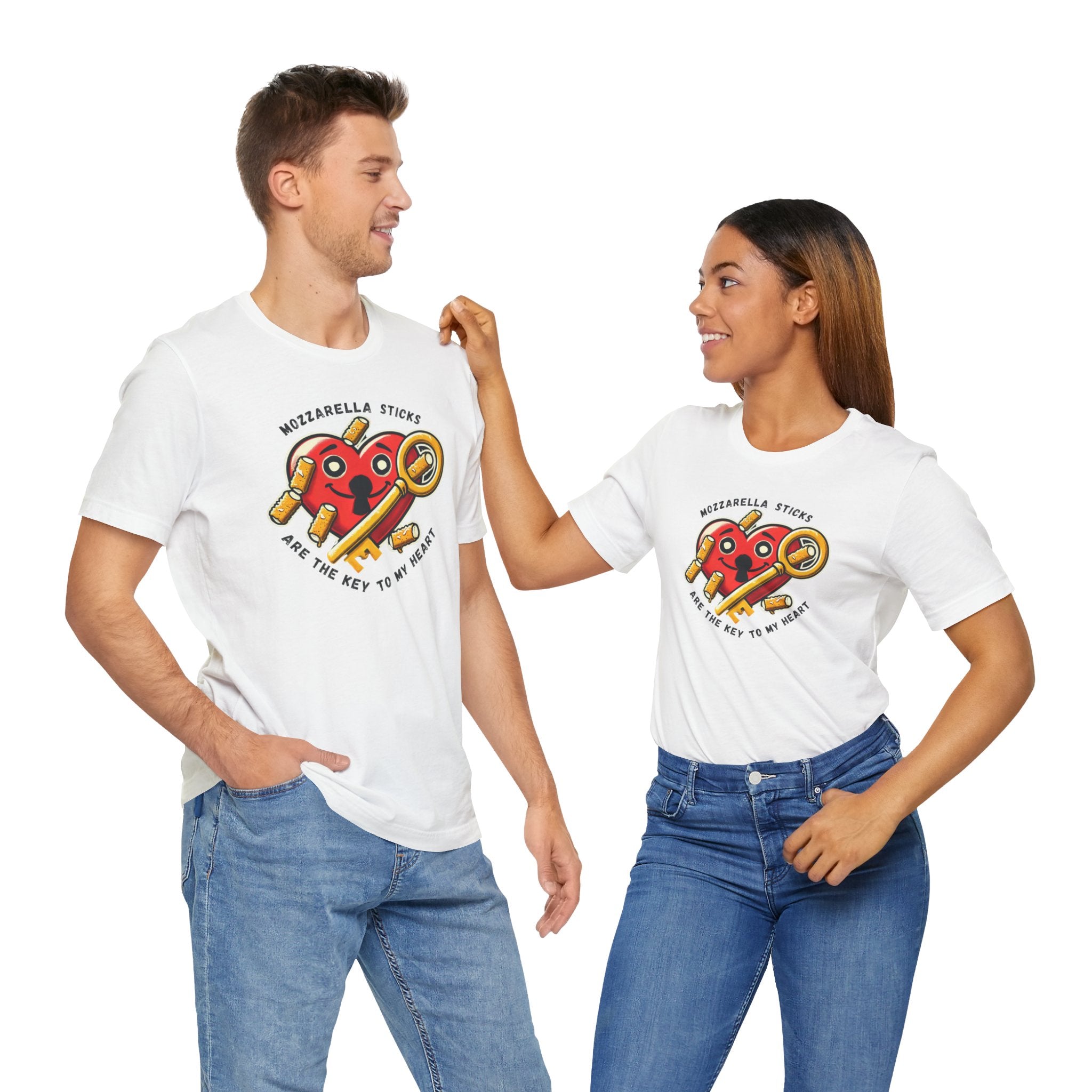 "Mozzarella Sticks Are The Key To My Heart" - Mozzarella Sticks Shirt