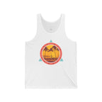 "Hot Mom Summer Retro Tank Top" - Ladies Tank Tops