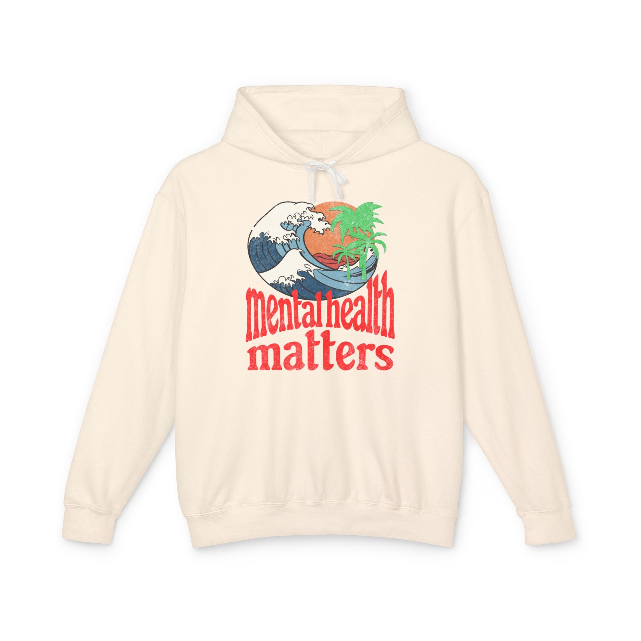 Mental Health Matters Sweatshirt, Ocean Theme | Mental Health Sweatshirts