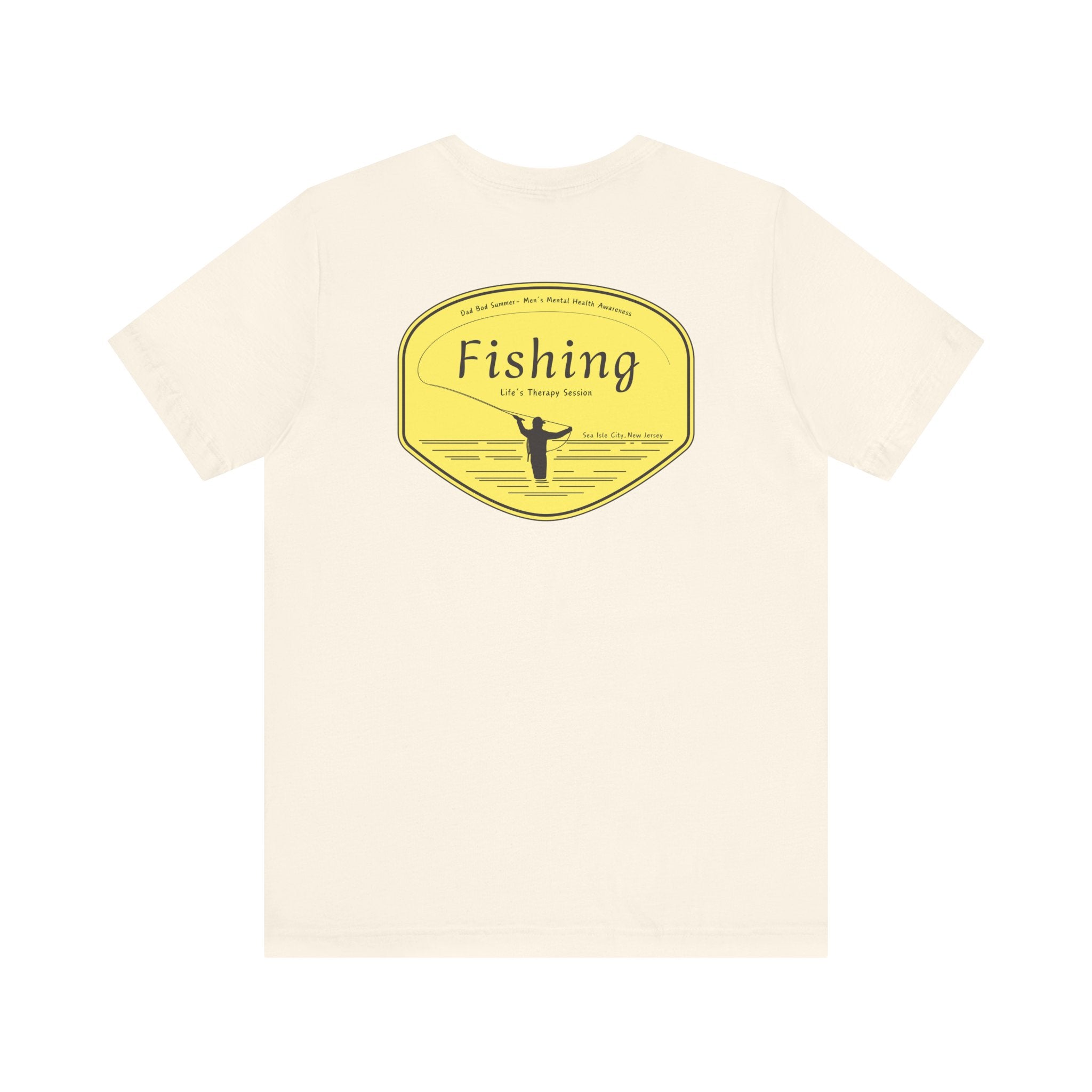 "Fishing, Life's Therapy Session" - Fishing T Shirts