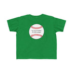 "My Uncle Peaked in Little League" - Toddler Baseball Shirt