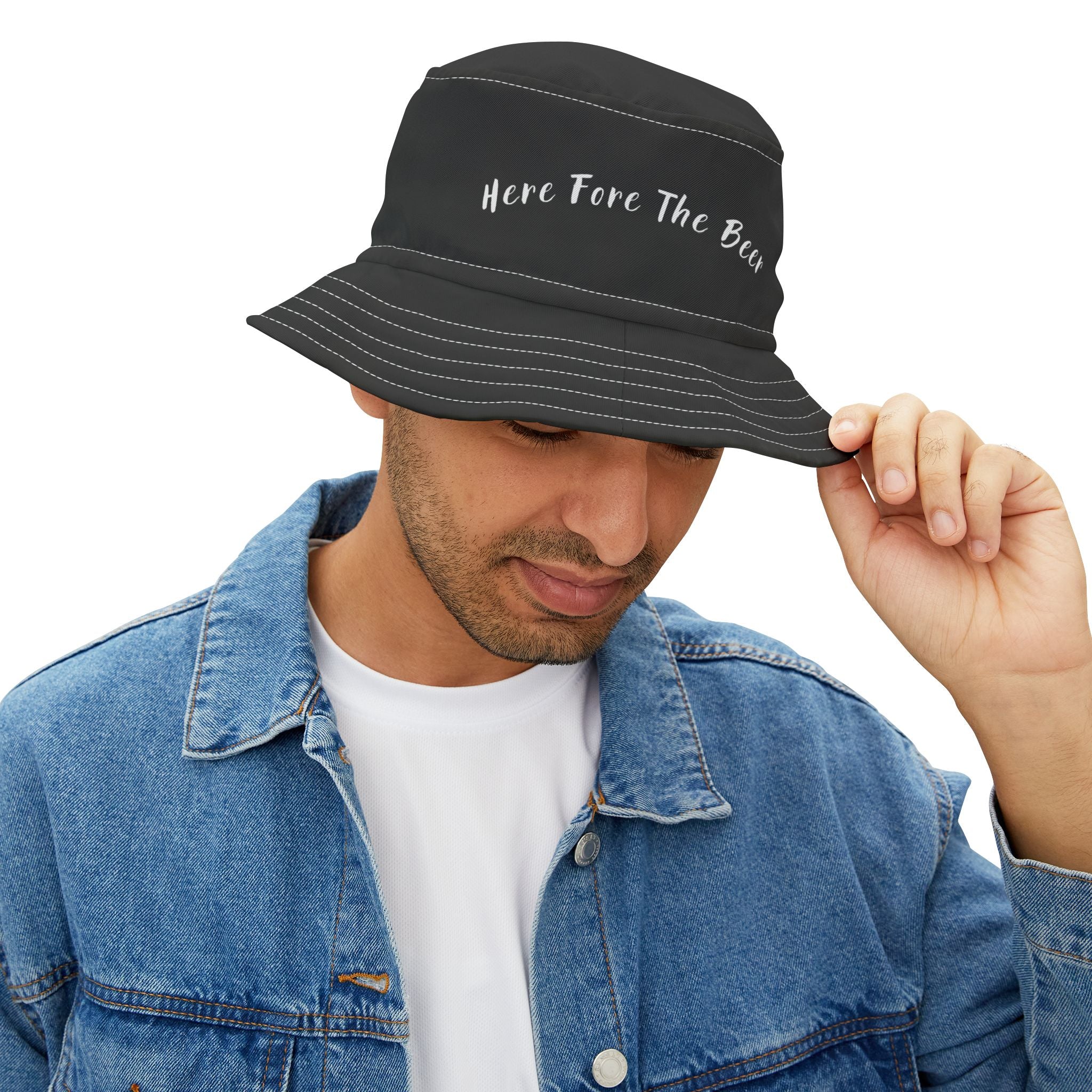 "Here Fore The Beer" - Golf Bucket Hat