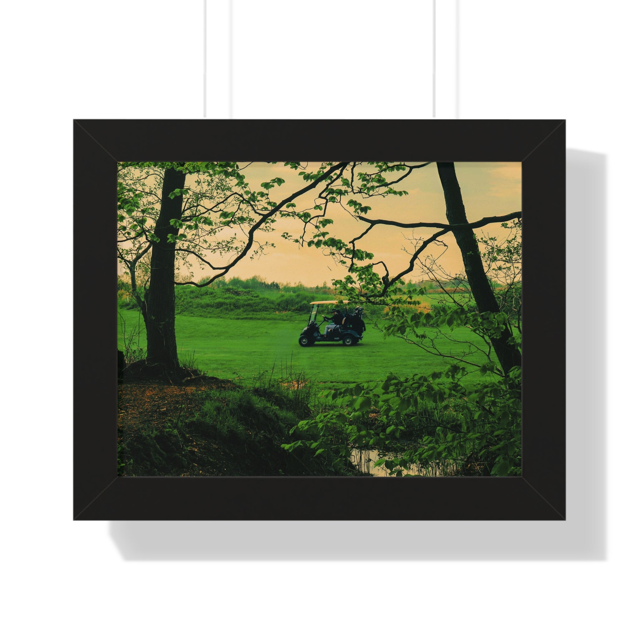 "Playing 18" - Golf Wall Art