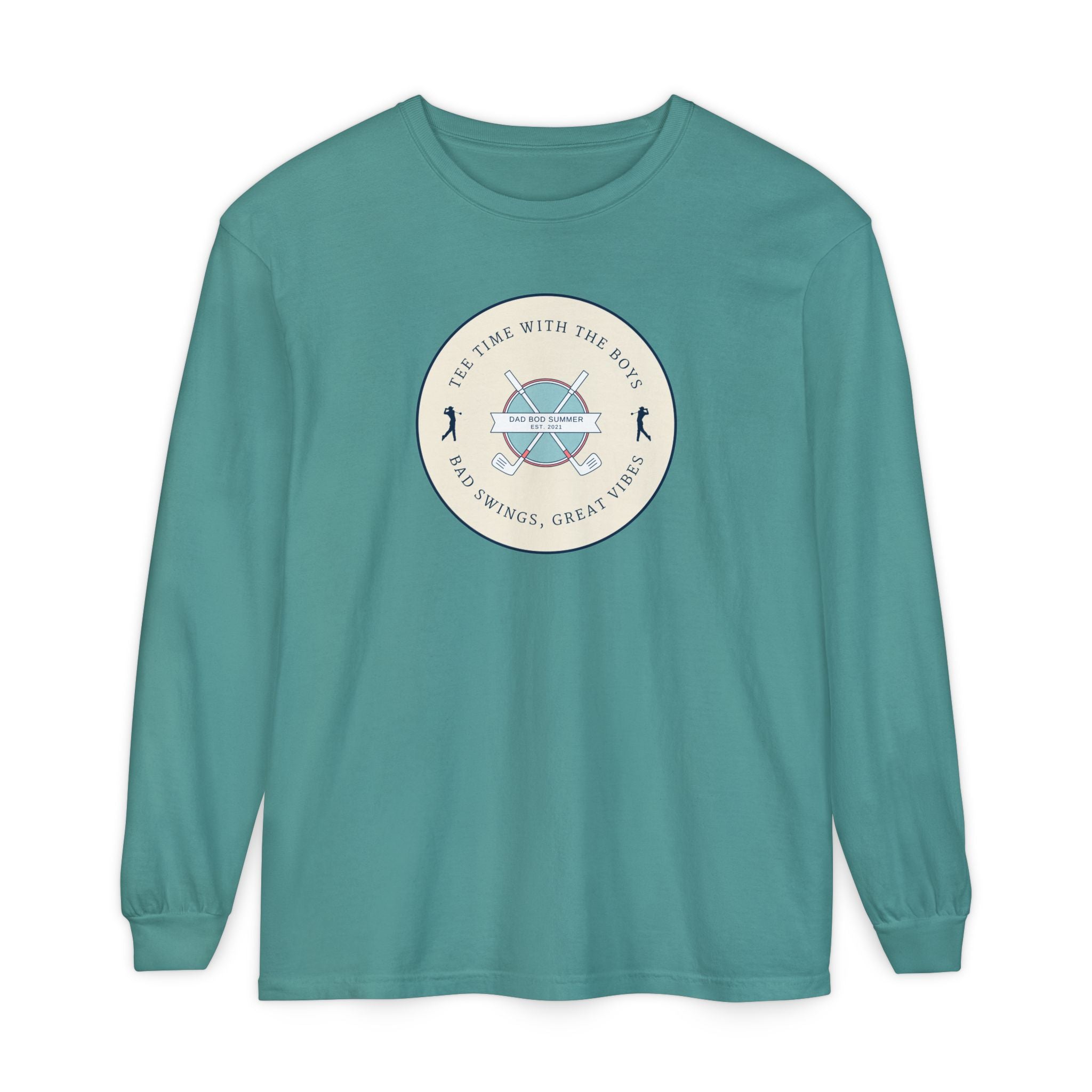 "It's Tee Time With The Boys" - Long Sleeve Golf Shirt