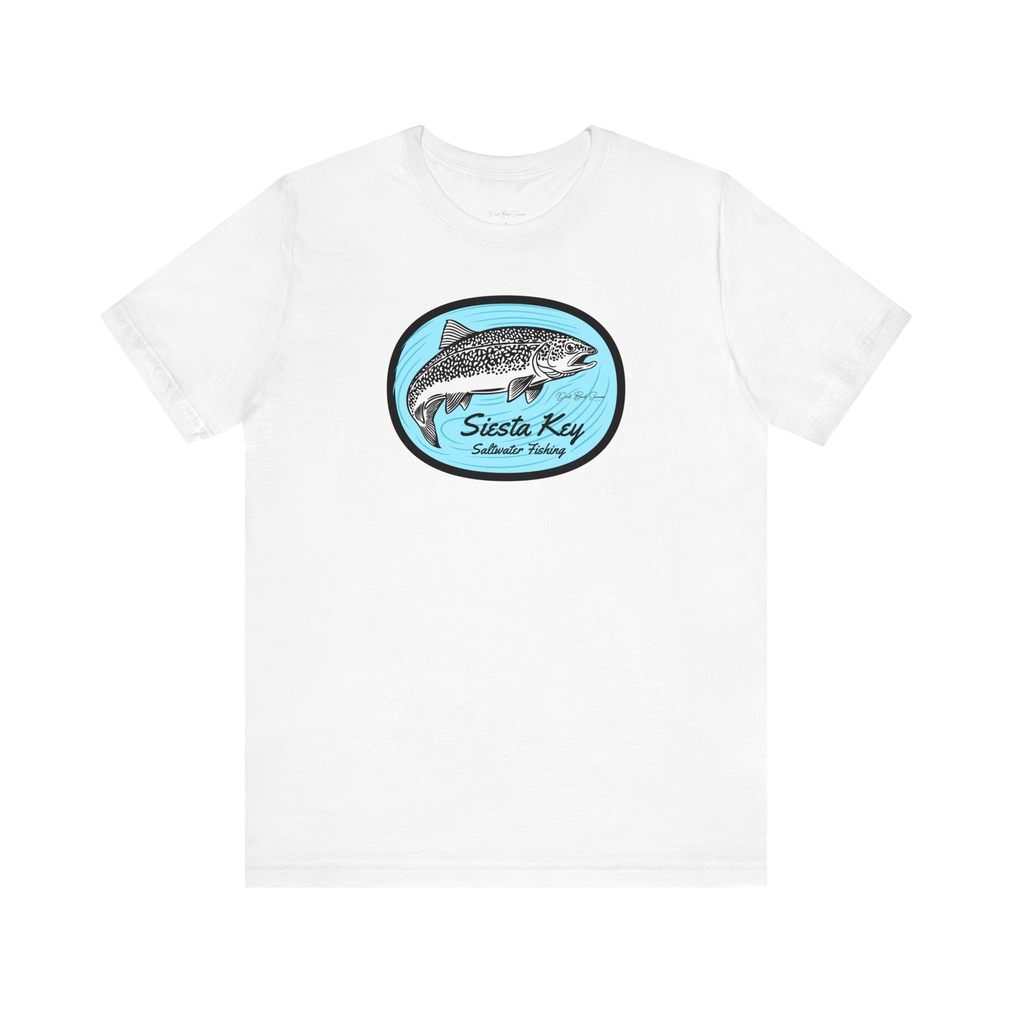 "Siesta Key, Florida Fishing" - Fishing T Shirts