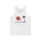"Palm Trees Tank Top"- Beach Tank Tops