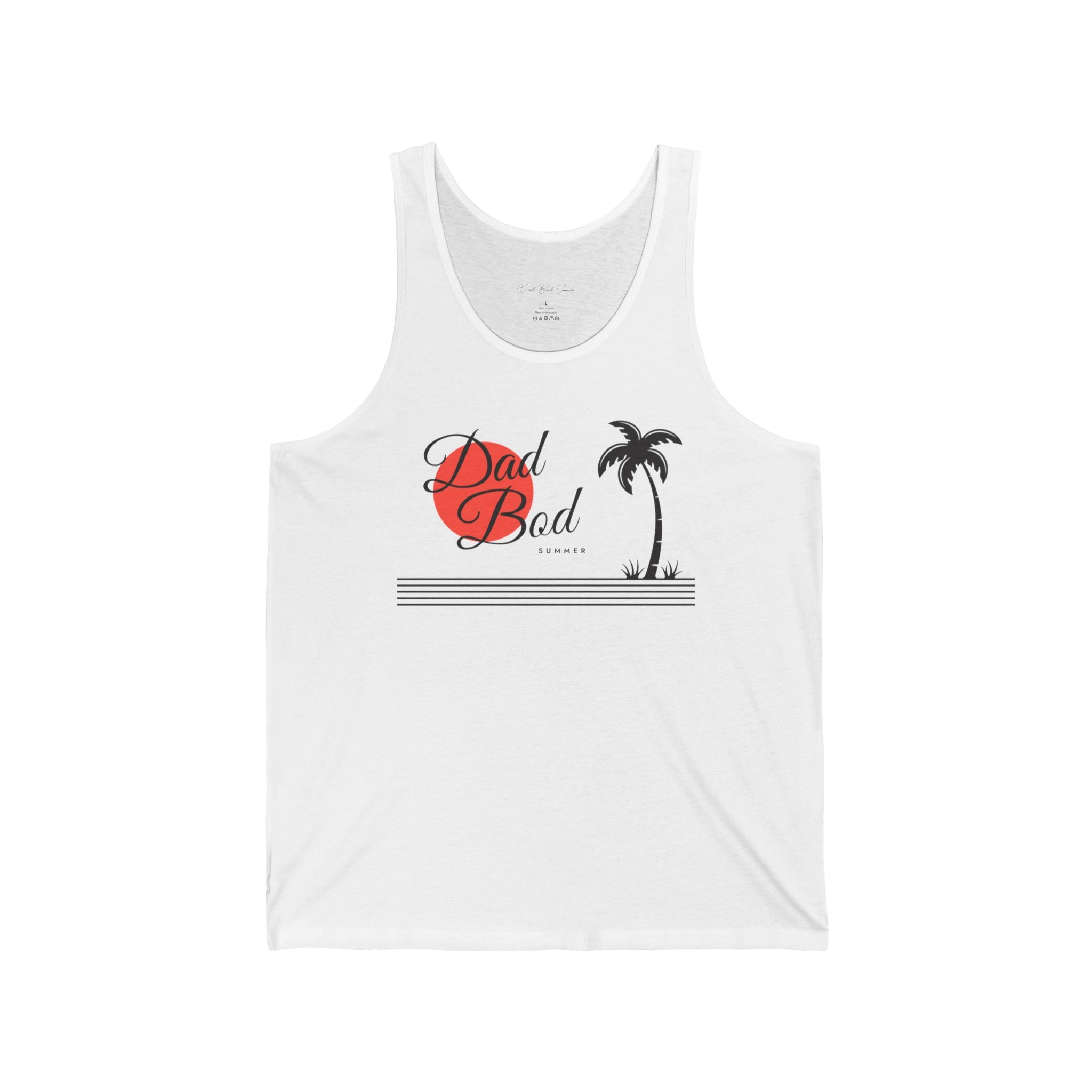 "Palm Trees Tank Top"- Beach Tank Tops