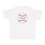 "My Pop Pop Peaked in Little League" - Kids Baseball Shirts