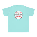 "My Mom Mom Peaked in Little League" - Kids Baseball Shirts