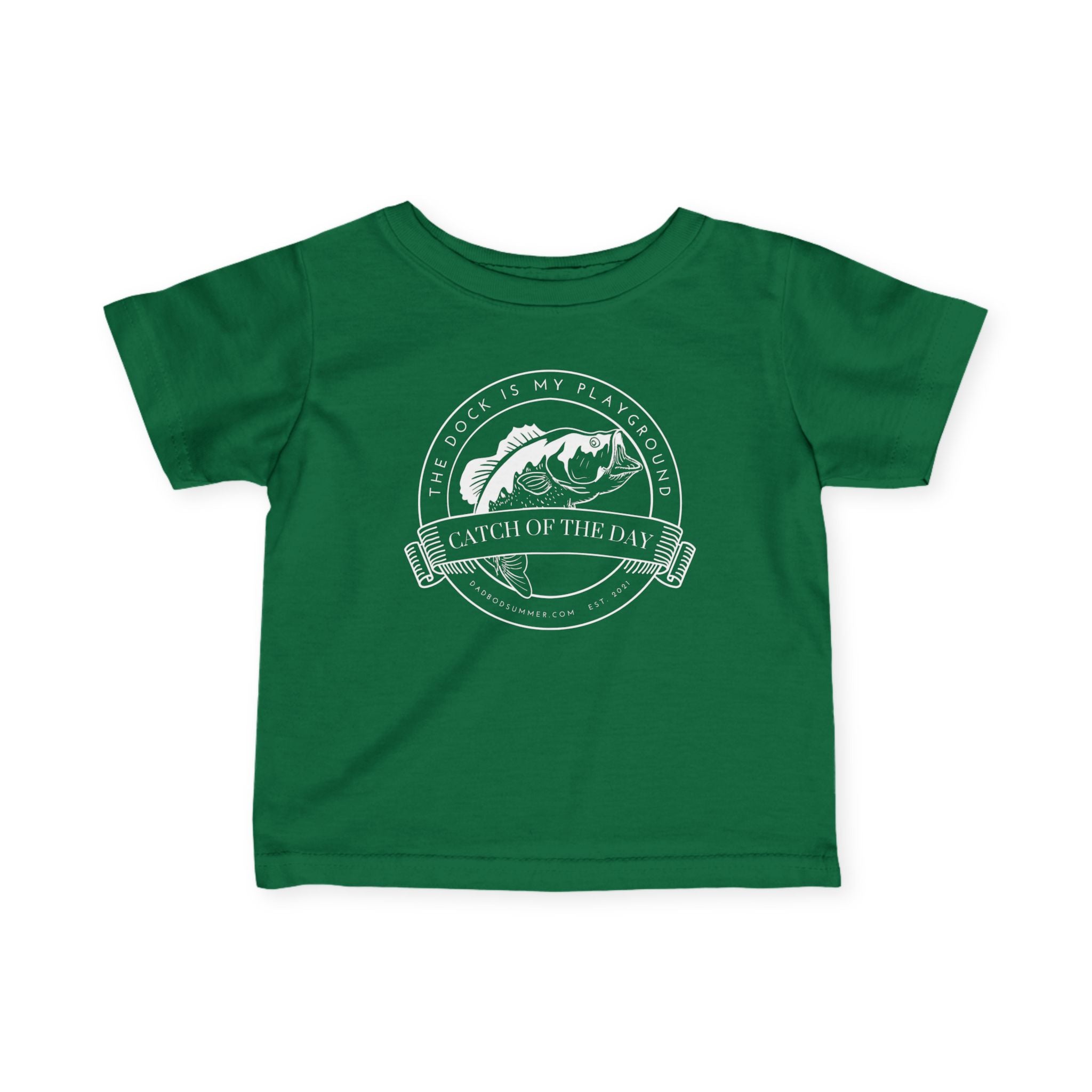 The Dock Is My Playground | Baby Fishing Shirts