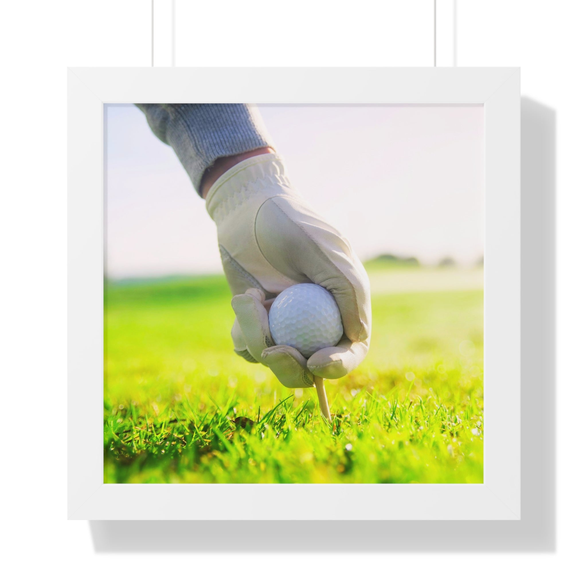"Teeing Off" - Golf Wall Art
