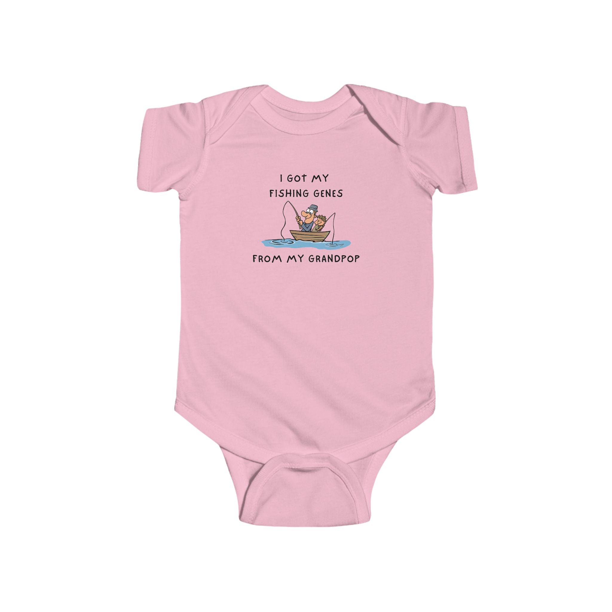 I Got My Fishing Genes From My Grandpop | Fishing Onesie