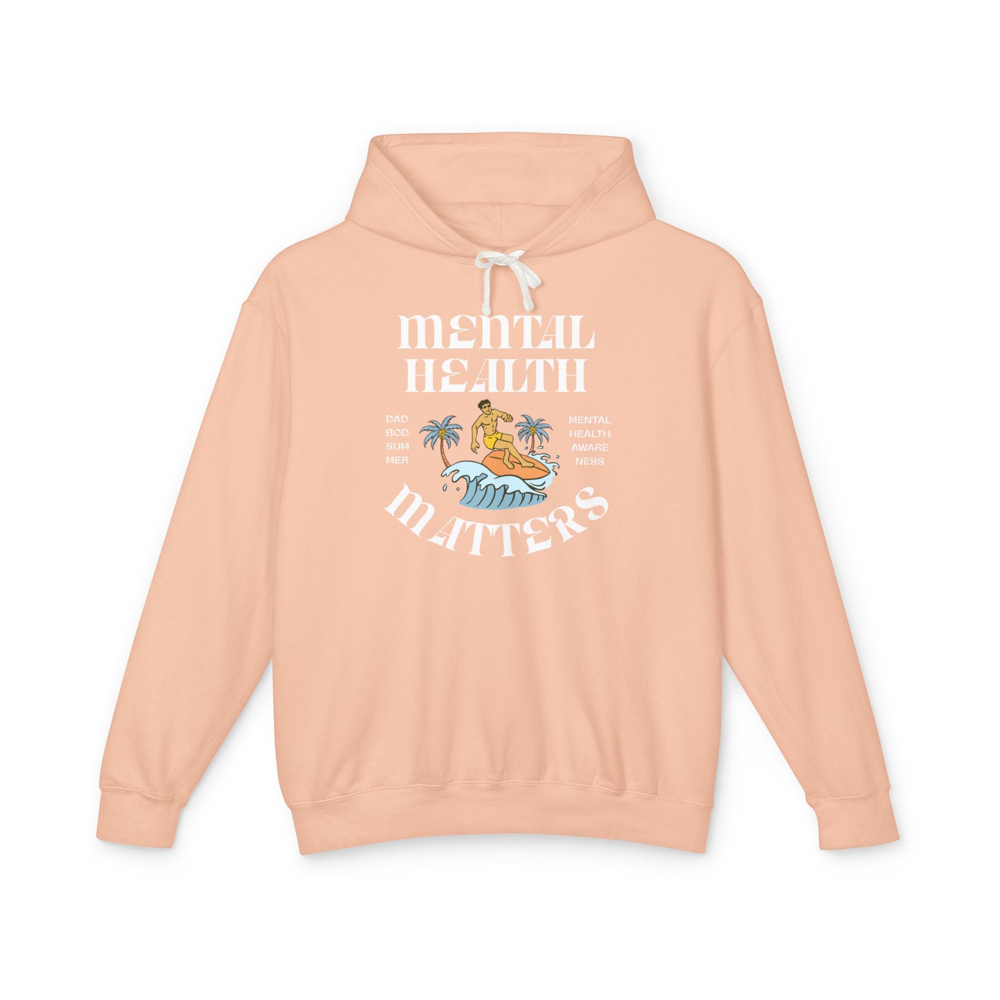 Mental Health Matters Sweatshirt, Surfing Theme | Mental Health Sweatshirt