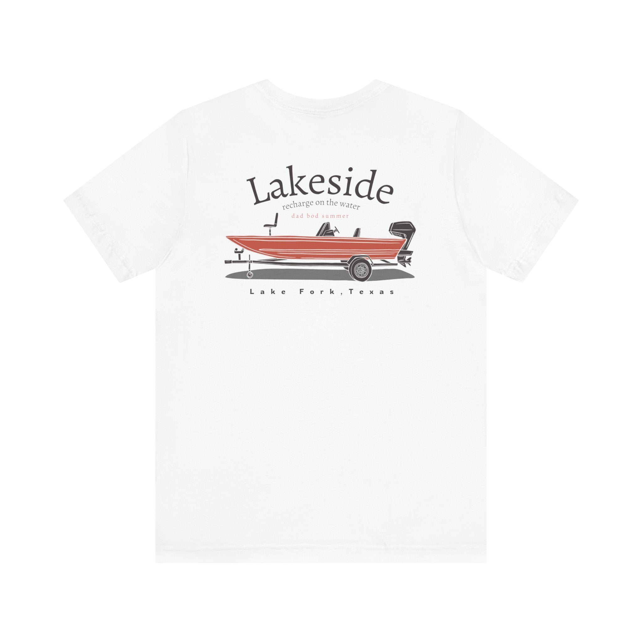 "Lake Fork, Texas Fishing" - Fishing T Shirts