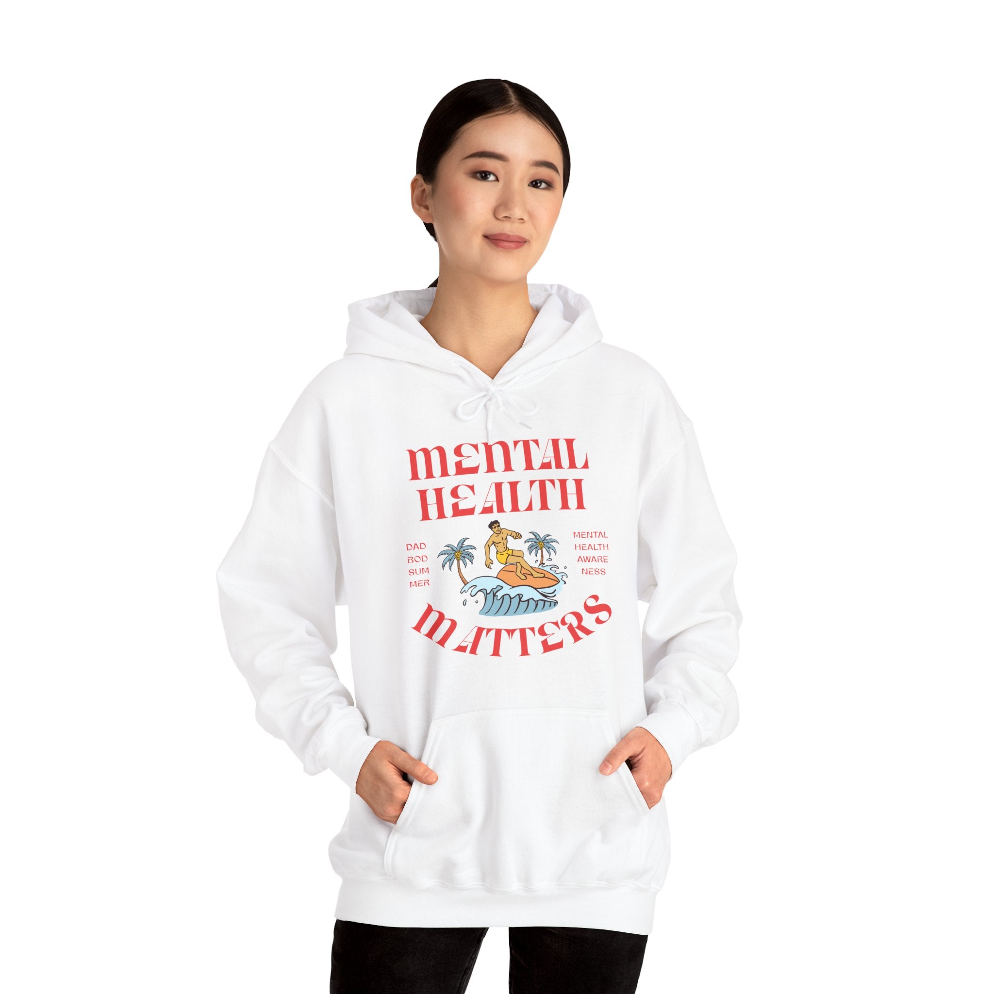 Mental Health Matters Surfing Hoodie | Mental Health Hoodies