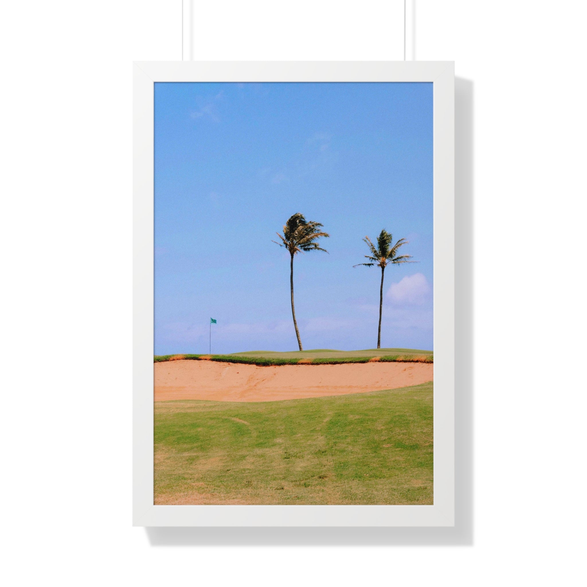 "Beach Golf Course" - Golf Wall Art