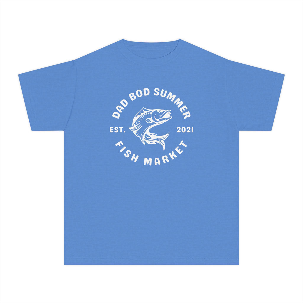 Dad Bod Summer Fish Market | Kids Fishing Shirt