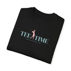 "Tee Time- Ladies Love Golf, Too" Ladies Golf Shirt