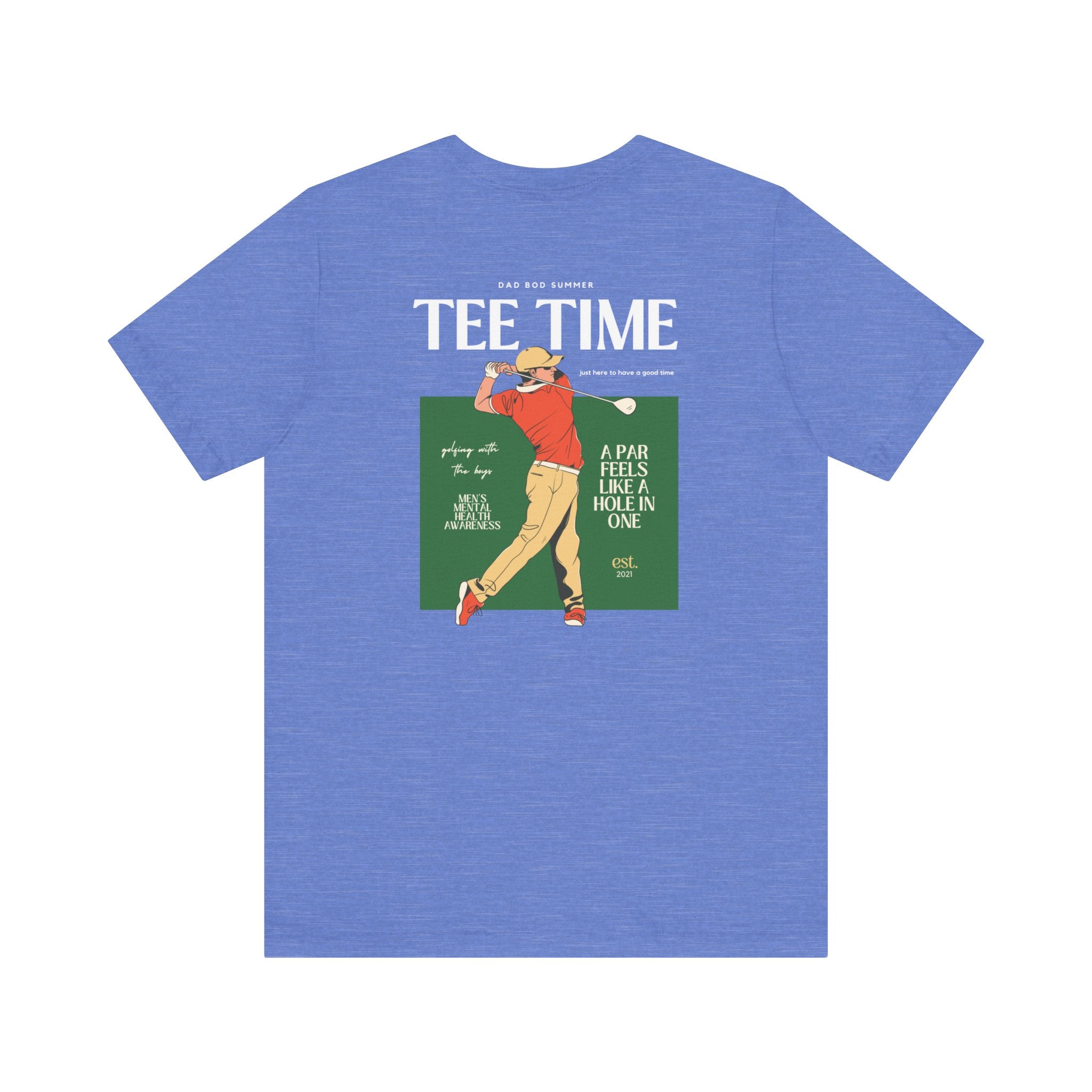 Dad Bod Summer, 1990's Tee Time Shirt | Golf T Shirt